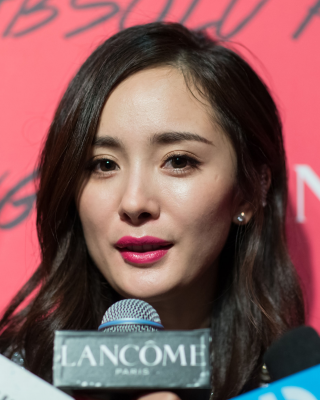 杨幂生图全集.一些套图杨幂格子裙