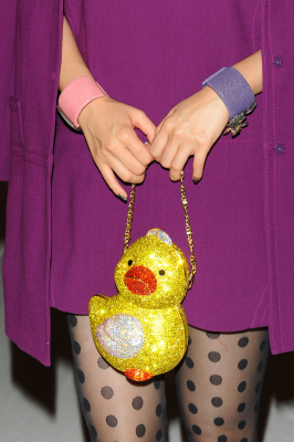 杨幂生图全集.一些套图紫色长裙鸭子