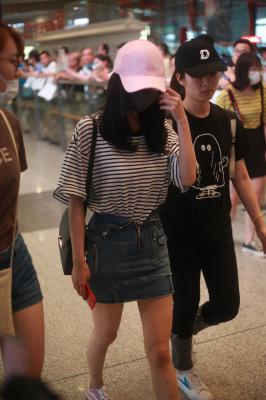 杨幂生图全集.机场图合集杨幂机场3套