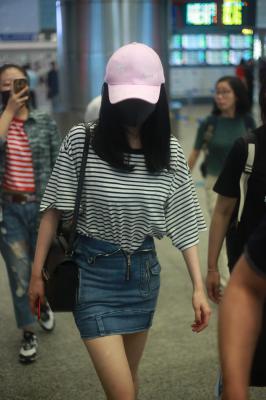 杨幂生图全集.机场图合集杨幂机场3套