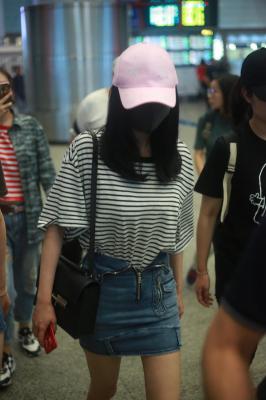 杨幂生图全集.机场图合集杨幂机场3套