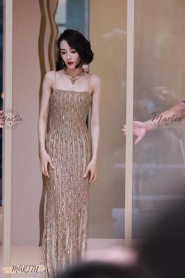 迪丽热巴-金色吊带-IMG_6196 