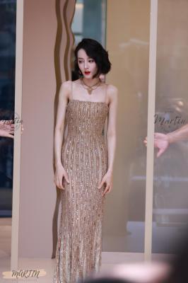 迪丽热巴-金色吊带-IMG_6197 